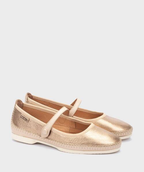 Ballet flats | AGUILAS W6T-2591CLC1 | CHAMPAGNE | Pikolinos